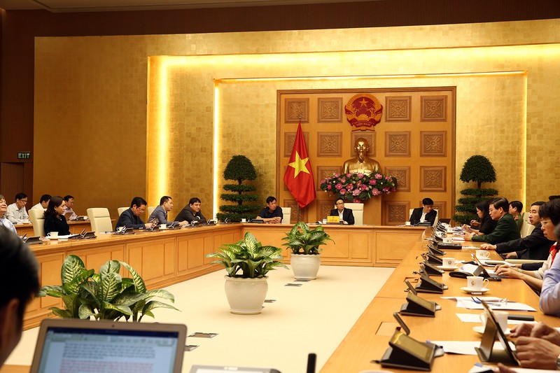 Toàn cảnh cuộc họp. Ảnh: VGP