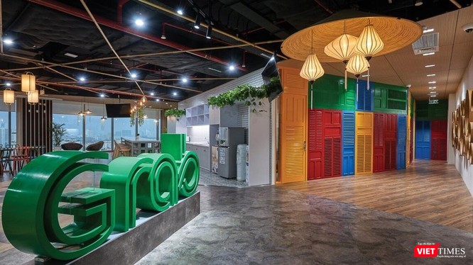 Trụ sở Grab tại Singapore. Ảnh: Grab cung cấp.