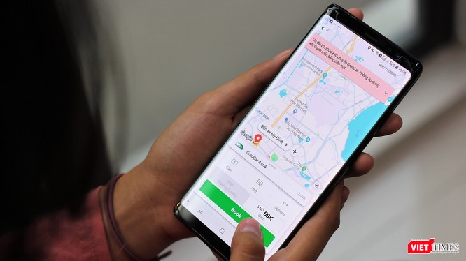 Người dùng tại Hà Nội đã có thể sử dụng đầy đủ các dich vụ của Grab.