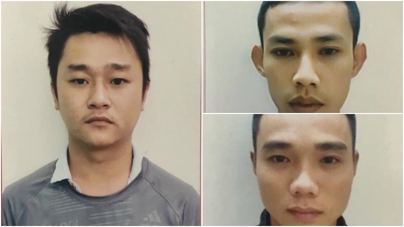 Các đối tượng trong đường dây lừa đảo qua điện thoại. Ảnh: CA TP. Hà Nội Các đối tượng trong đường dây lừa đảo qua điện thoại