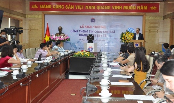 Toàn cảnh buổi lễ. Ảnh: Bộ Y tế.