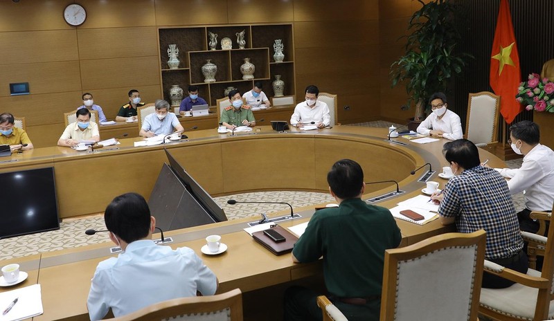 Toàn cảnh cuộc họp chiều 4/5.