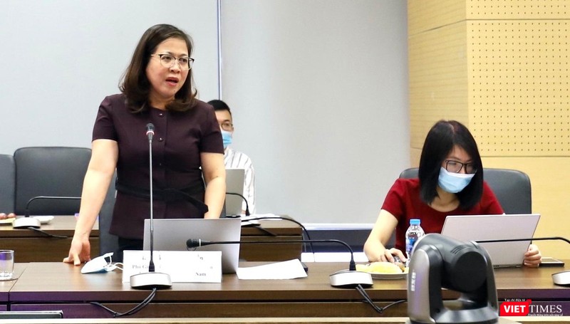 Bà Trần Thị Thu Hiền - Chủ tịch Công đoàn, Phó Giám đốc VNNIC.