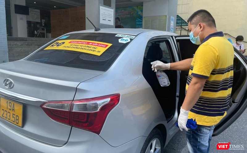 Các tài xế hoạt động đợt này đều đã được tổ chức tiêm ngừa COVID-19