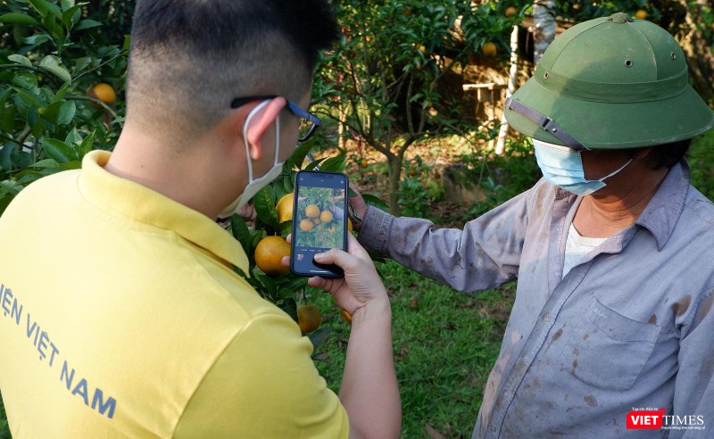 Nông dân được hướng dẫn sử dụng máy tính, điện thoai thông minh, Internet, nền tảng thương mại điện tử… để sớm làm chủ được hình thức bán hàng mới.