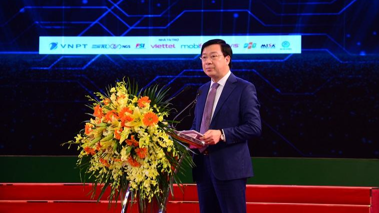 Ông Phạm Xuân Thăng - Bí thư tỉnh ủy Hải Dương phát biểu trong “Ngày chuyển đổi số tỉnh Hải Dương” lần đầu tiên được tổ chức. Ông Phạm Xuân Thăng - Bí thư tỉnh ủy Hải Dương phát biểu trong “Ngày chuyển đổi số tỉnh Hải Dương” lần đầu tiên được tổ chức.