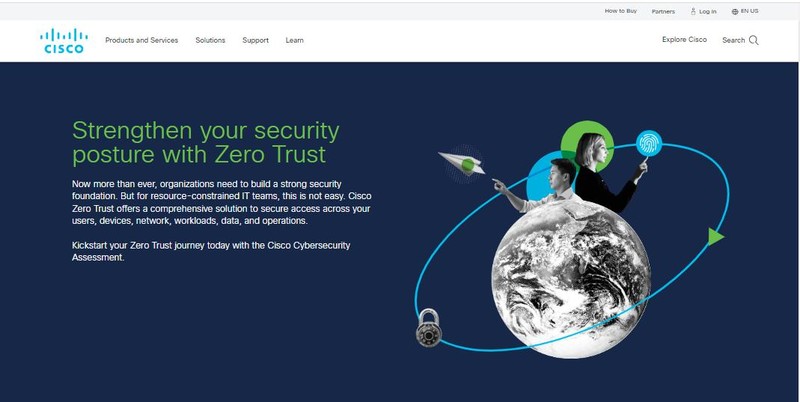 Công cụ đánh giá trực tuyến được cung cấp qua website của Cisco.