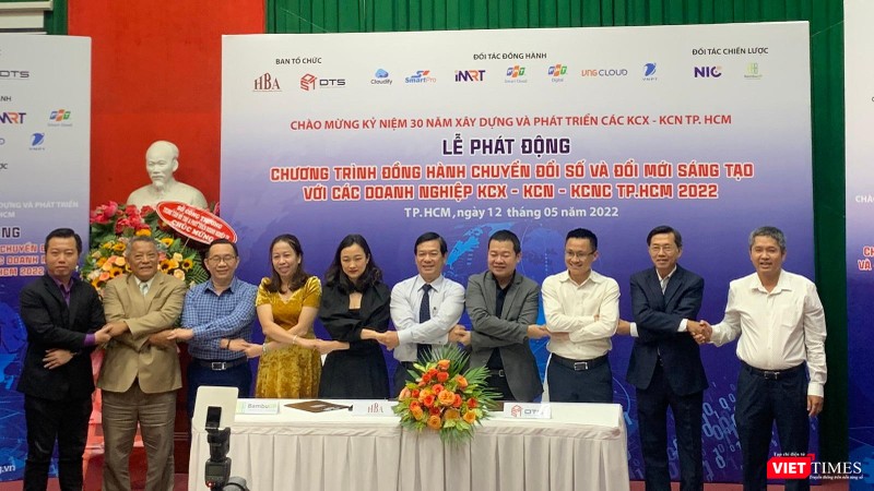 BambuUP, Hiệp hội các Doanh nghiệp Khu công nghiệp TP.HCM (HBA) và Liên minh Chuyển đổi số (DTS) ký kết hợp tác với các đối tác chiến lược.