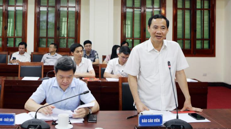 Ông Nguyễn Thái Học - Phó Trưởng Ban Nội chính Trung ương phát biểu tại cuộc họp. Ảnh: noichinh.vn Ông Nguyễn Thái Học - Phó Trưởng Ban Nội chính Trung ương phát biểu tại cuộc họp. Ảnh: noichinh.vn