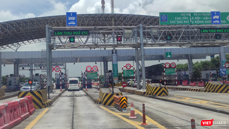 Sẽ triển khai thu phí không dừng ETC trên tất cả các tuyến cao tốc từ ngày 1/8 tới.