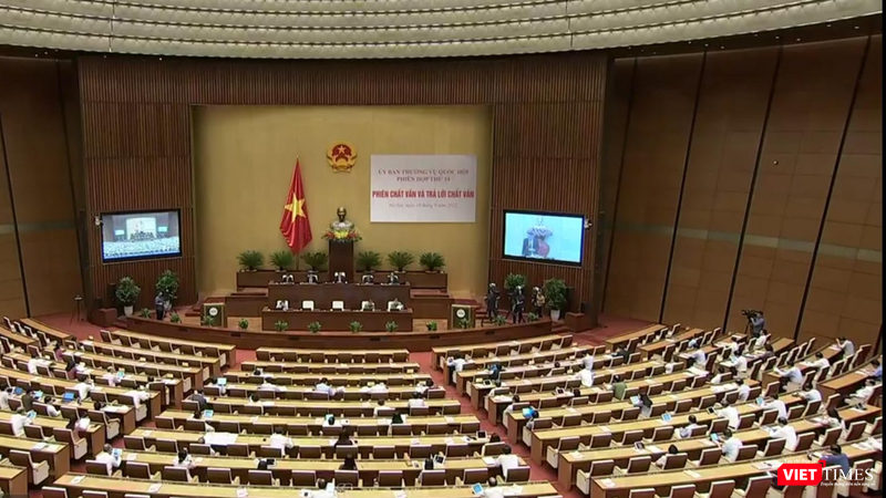 Phiên họp thứ 14 của Ủy ban Thường vụ Quốc hội ngày 10/8.