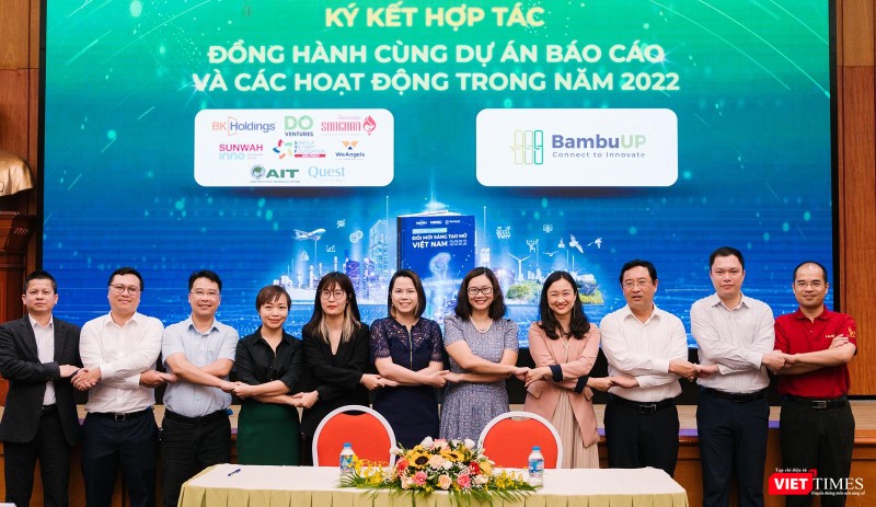 Thỏa thuận hợp tác giữa BambuUP và các đơn vị đối tác chiến lược nhằm chung tay thúc đẩy và kết nối hệ sinh thái khởi nghiệp đổi mới sáng tạo mở Việt Nam phát triển mạnh mẽ.