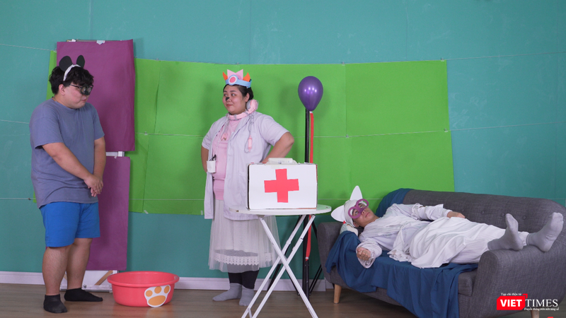 Hậu trường sản xuất Wolfoo Parody tại studio của Sconnect. Hậu trường sản xuất Wolfoo Parody tại studio của Sconnect.