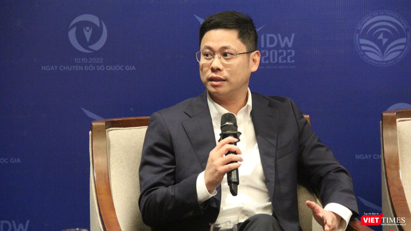 Ông Hoàng Anh Tú - Phó Vụ trưởng Vụ Hợp tác quốc tế (Bộ TT&amp;TT)