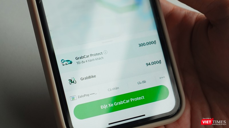 Người dùng Grab thêm lựa chọn thanh toán qua ZaloPay