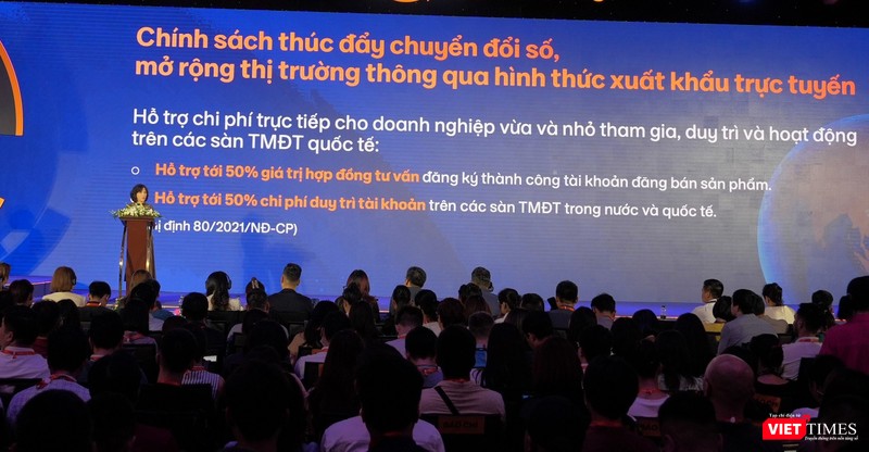vt_Bà Lại Việt Anh - Phó Cục trưởng Cục Thương mại điện tử và Kinh tế số Việt Nam (iDEA) chia sẻ về những chính sách hỗ trợ doanh nghiệp Việt Nam xuất khẩu online.jpg