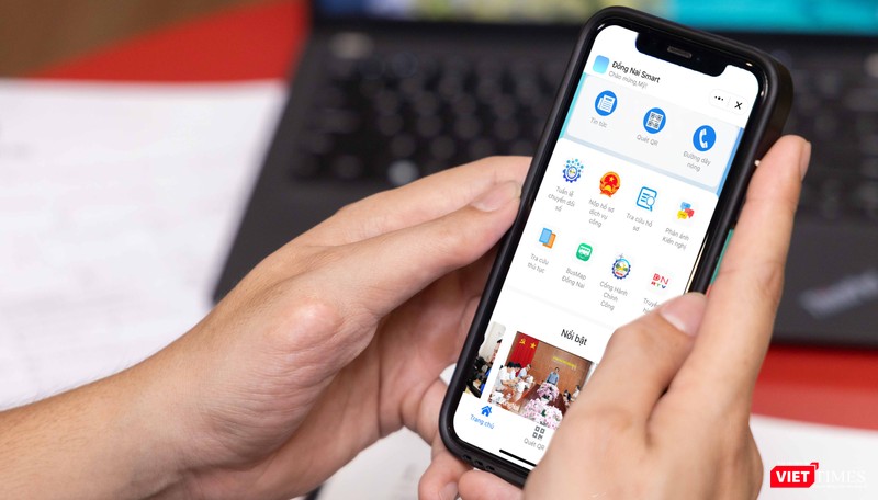 Nhiều tính năng gắn liền với đời sống của người dân được tỉnh Đồng Nai xây dựng trên Zalo mini app “Đồng Nai Smart”. Ảnh: Ngọc Mỹ 
