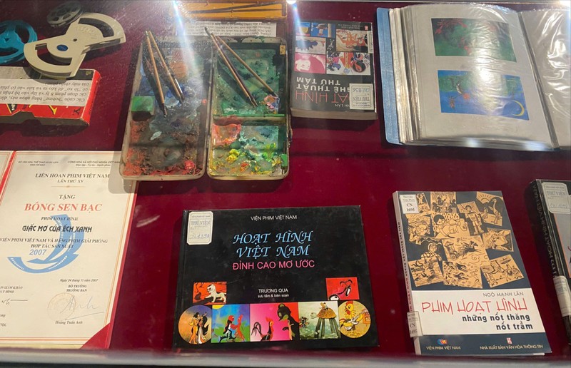 Khu trưng bày hiện vật lịch sử ngành hoạt hình .jpg