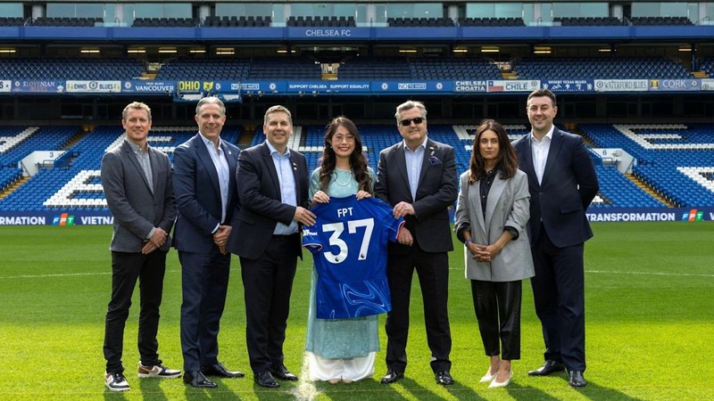 FPT và CLB Chelsea hợp tác nhằm chuyển đổi số toàn diện.