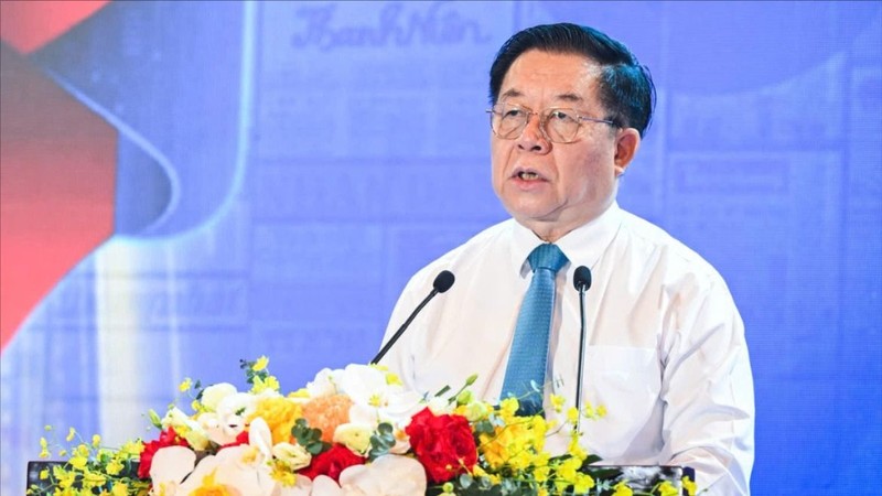 Ông Nguyễn Trọng Nghĩa mong muốn mỗi nhà báo sẽ thêm yêu nghề, vững vàng và giàu khát vọng để bước tiếp chặng đường mới với tinh thần dấn thân và trách nhiệm cao hơn.