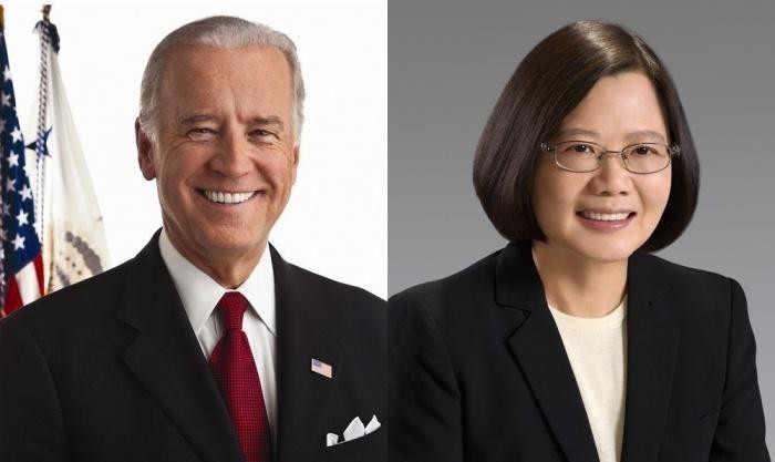 Ông Biden và bà Thái Anh Văn