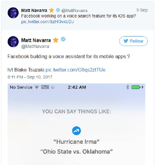 Lộ bằng chứng Facebook đang xây dựng trợ lý ảo giống Siri ảnh 1