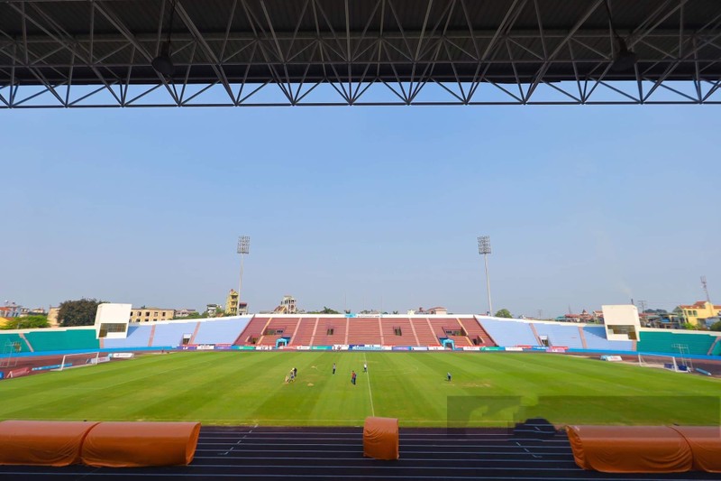 Đến hiện tại mọi công tác chuẩn bị đã hoàn thiện, sẵn sàng phục vụ các trận đấu ở SEA Games 31 (ảnh: báo Thanh Niên) Đến hiện tại mọi công tác chuẩn bị đã hoàn thiện, sẵn sàng phục vụ các trận đấu ở SEA Games 31 (ảnh: báo Thanh Niên)