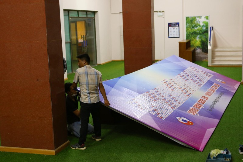 Công tác chuẩn bị cho trận giao hữu giữa U23 Việt Nam và U20 Hàn Quốc (ảnh: báo Thanh Niên) Công tác chuẩn bị cho trận giao hữu giữa U23 Việt Nam và U20 Hàn Quốc (ảnh: báo Thanh Niên)