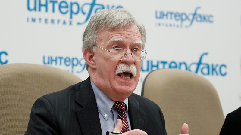 Cố vấn An ninh Quốc gia Mỹ John Bolton (Ảnh: RT)