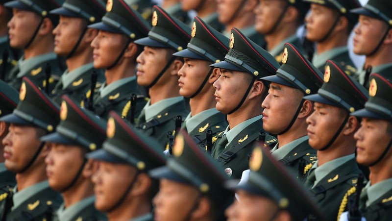 Ngân sách quốc phòng của Trung Quốc đứng thứ 2 thế giới, chỉ sau Mỹ (Ảnh: Getty)