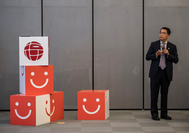 Yin Wendong, CEO của Sinovac, giới thiệu vaccine COVID-19 của công ty vào ngày 24/9/2020 tại Bắc Kinh (Ảnh: Getty)