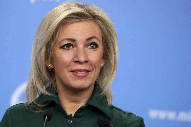 Phát ngôn viên Điện Kremlin Maria Zakharova (Ảnh: AP)
