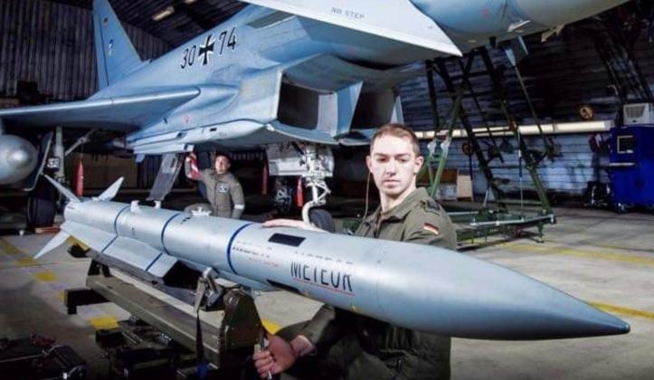 Tên lửa Meteor do châu Âu hợp tác sản xuất (Ảnh: Military Watch) Tên lửa Meteor do châu Âu hợp tác sản xuất (Ảnh: Military Watch)