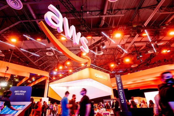 AWS trong một sự kiện quảng bá tại Las Vegas (Ảnh: Bloomberg)