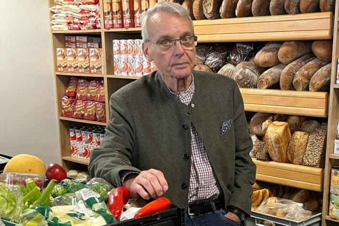 Peter Radl, chủ tịch ngân hàng thực phẩm Friedberg (Ảnh: FT)