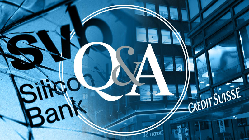 Khủng hoảng ngân hàng thời gian qua gây tác động tới niềm tin của giới đầu tư (Ảnh: The Times)