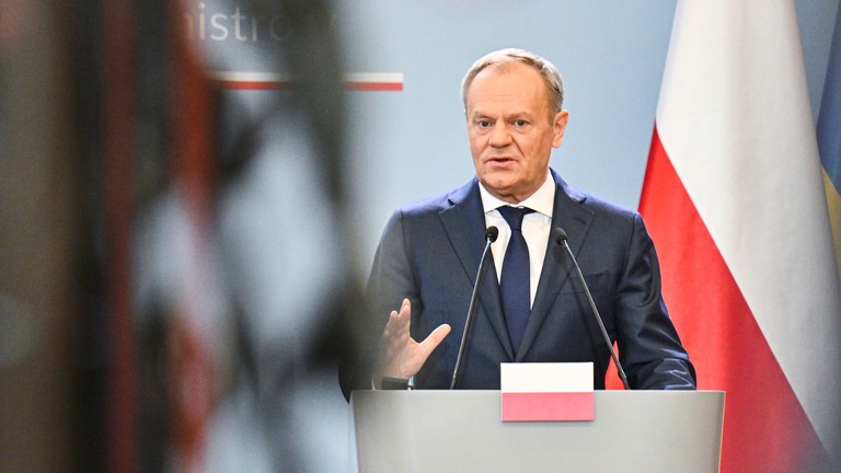 Thủ tướng Ba Lan Donald Tusk. Ảnh: Getty.