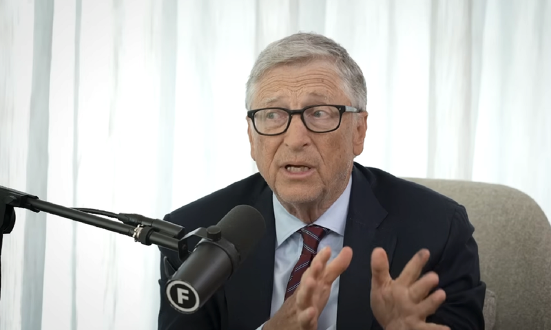 Tỷ phú, nhà từ thiện Mỹ Bill Gates. Ảnh: Yahoo News.