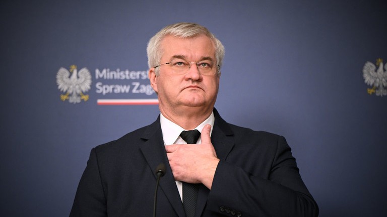 Bộ trưởng Ngoại giao Ukraine Andrey Sibiga. Ảnh: Getty.