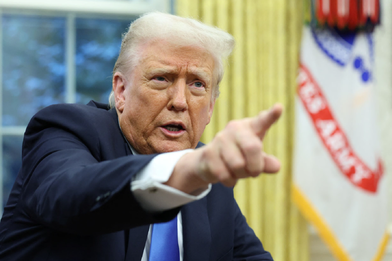 Tổng thống Mỹ Donald Trump đã đưa ra phản ứng sau cuộc tấn công nhằm vào Sumy, Ukraine. Ảnh: Reuters.