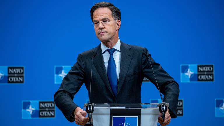 Tổng thư ký NATO Mark Rutte. Ảnh: Getty.