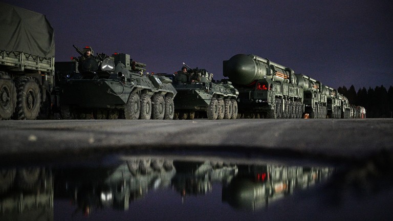 Hệ thống tên lửa đạn đạo liên lục địa Yars của Nga. Ảnh: sputnik.