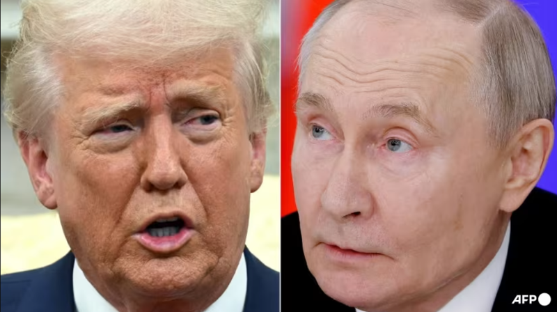 Tổng thống Mỹ Donald Trump và Tổng thống Nga Vladimir Putin. Ảnh: AFP.