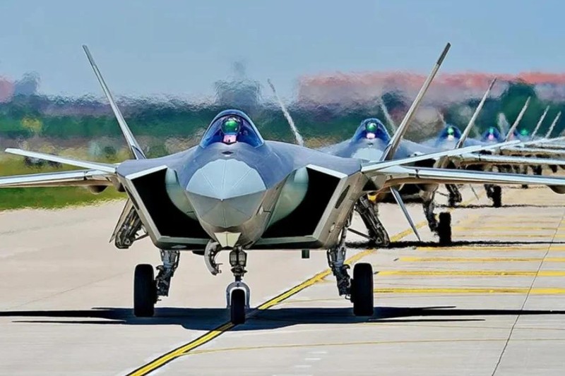 Chiến đấu cơ J-20 Mãnh Long của Trung Quốc. Ảnh: SCMP.