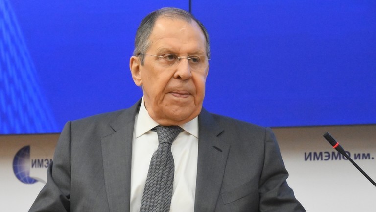 Ngoại trưởng Nga Sergey Lavrov tại Diễn đàn khoa học và chuyên gia quốc tế lần thứ XI "Primakov Readings" ở Moscow hôm 24/6. Ảnh: Sputnik.