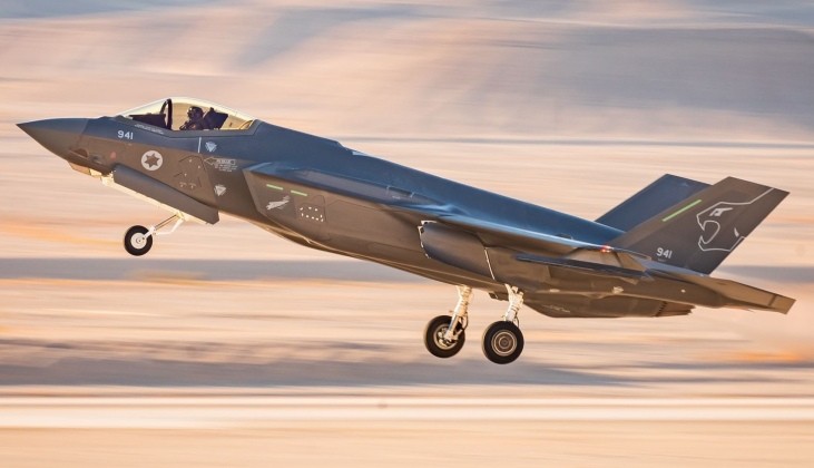 Chiến đấu cơ F-35I của Không quân Israel. Ảnh: MW.