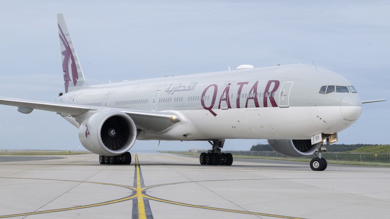 Chi phí nâng cấp chiếc máy bay Boeing 747-8 được Qatar tặng có thể lên đến gần 1 tỷ USD. Ảnh: Getty.