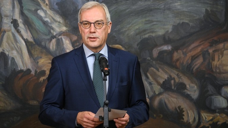 Thứ trưởng Ngoại giao Nga Aleksandr Grushko. Ảnh: Sputnik.