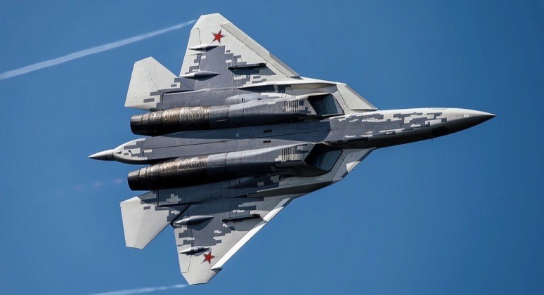 Chiến đấu cơ Su-57 của Nga. Ảnh: MW.