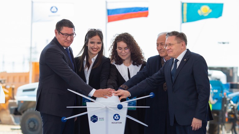 Cơ sở điện hạt nhân ở Kazakhstan dự kiến sẽ vận hành vào năm 2036. Ảnh: Rosatom.